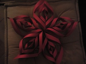 Fiori Di Carta Stella Di Natale.Tutorial Fiori Di Carta Dire Fare Condividere